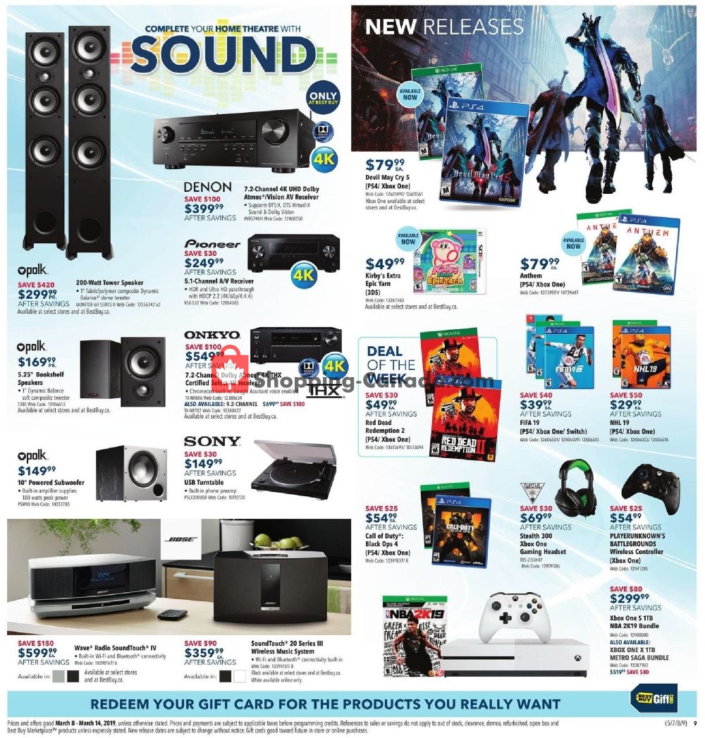 Best Buy flyer from Friday March 8, 2019 to Thursday March 14, 2019 - page 25