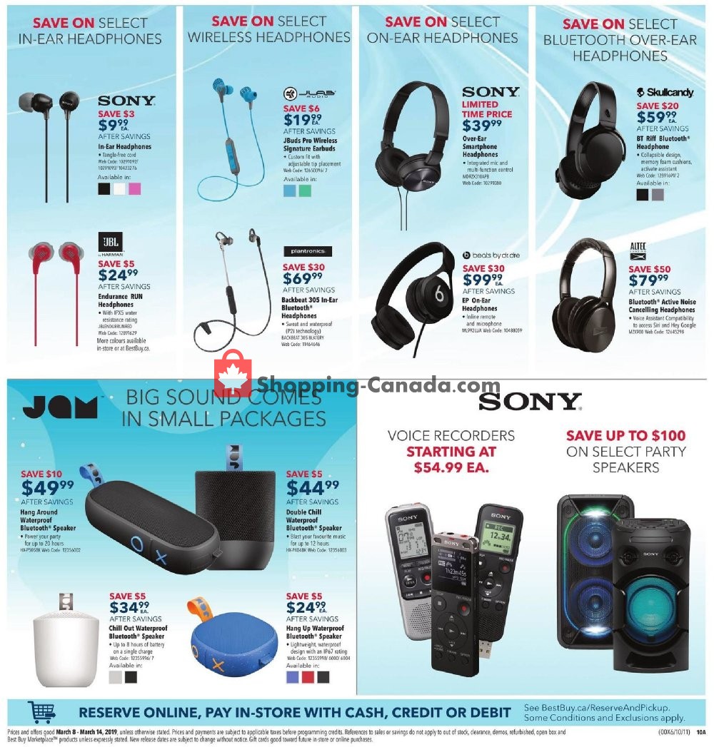 Best Buy flyer from Friday March 8, 2019 to Thursday March 14, 2019 - page 28