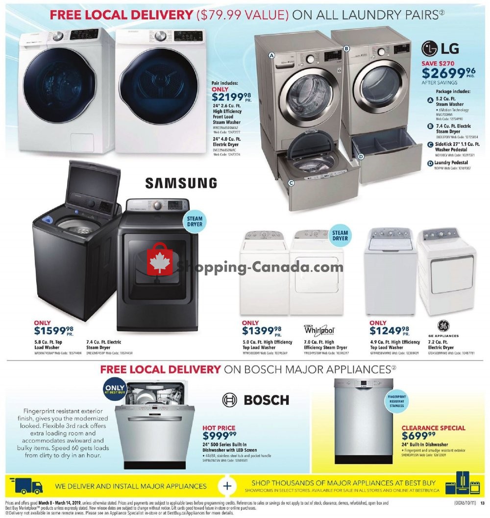 Best Buy flyer from Friday March 8, 2019 to Thursday March 14, 2019 - page 34