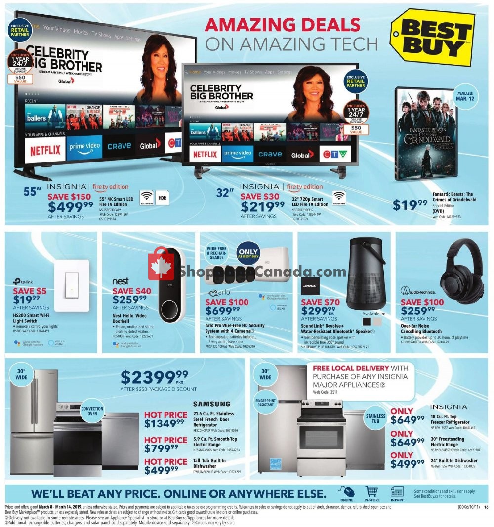 Best Buy flyer from Friday March 8, 2019 to Thursday March 14, 2019 - page 38