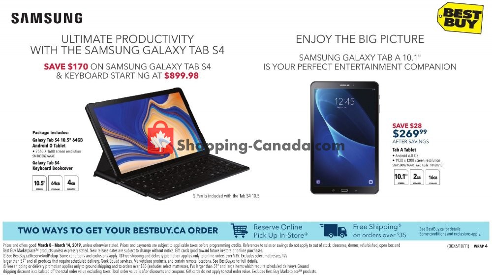 Best Buy flyer from Friday March 8, 2019 to Thursday March 14, 2019 - page 4