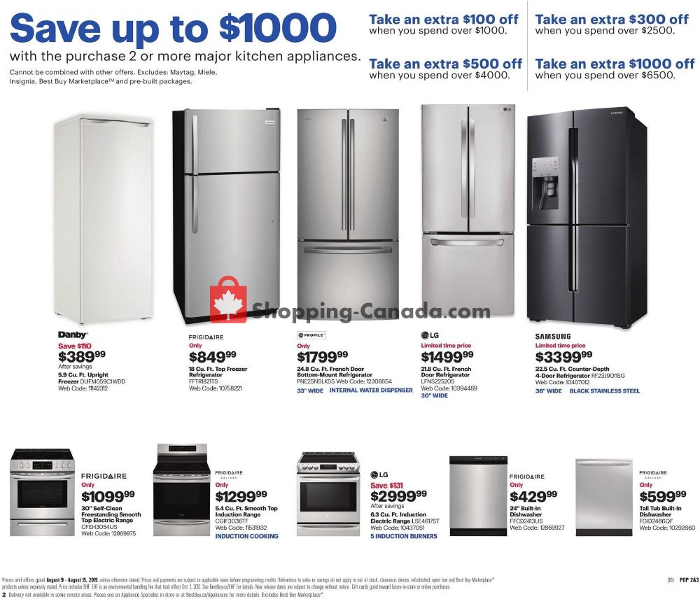 Best Buy flyer from Friday August 9, 2019 to Thursday August 15, 2019 - page 23