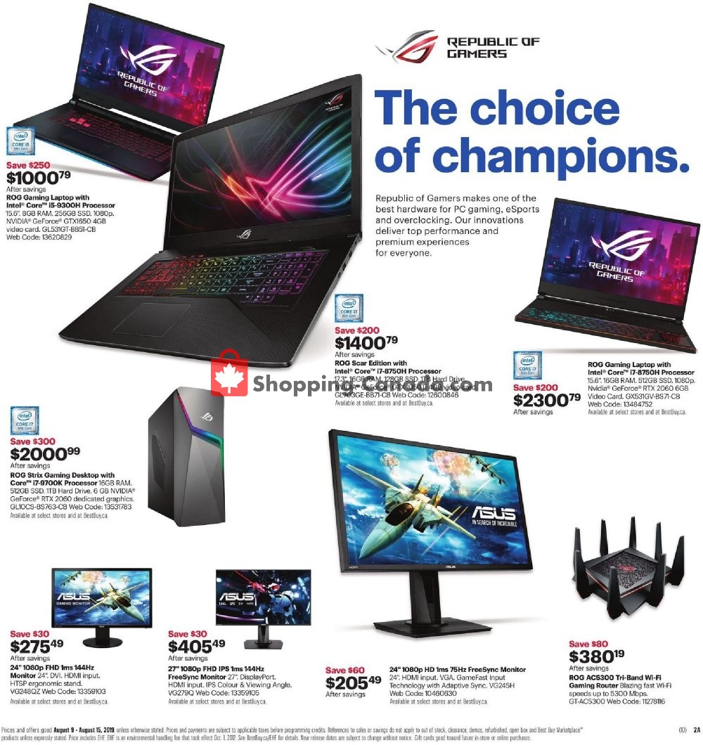 Best Buy flyer from Friday August 9, 2019 to Thursday August 15, 2019 - page 5