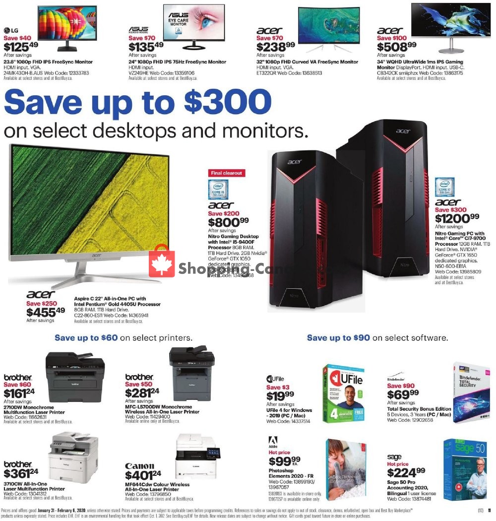 Best Buy flyer from Friday January 31, 2020 to Thursday February 6, 2020 - page 12