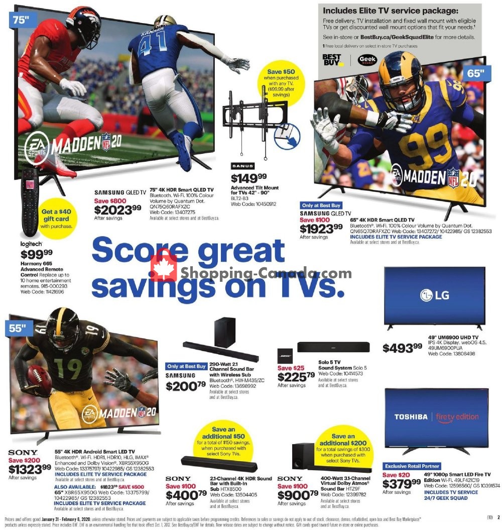 Best Buy flyer from Friday January 31, 2020 to Thursday February 6, 2020 - page 4