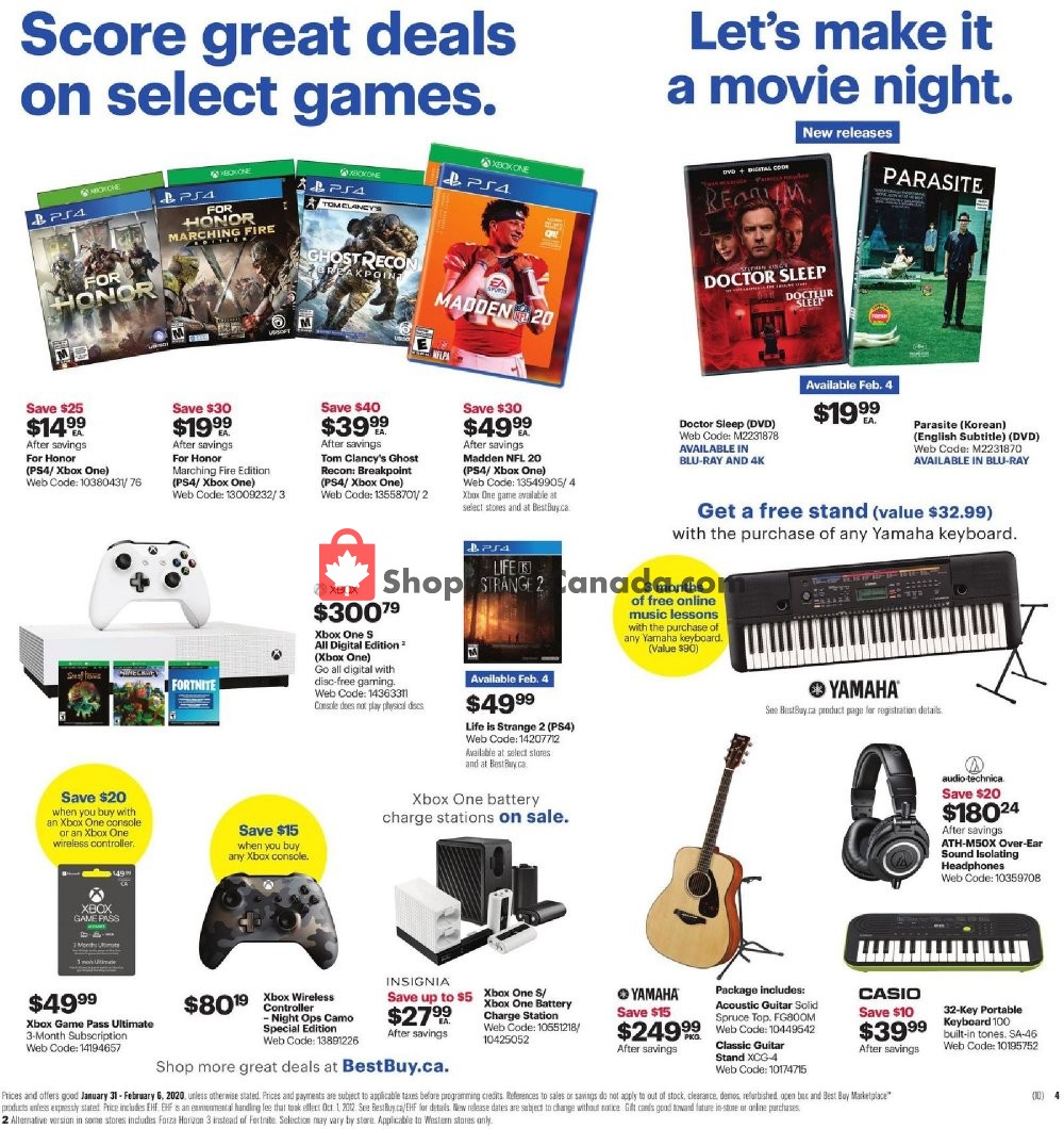 Best Buy flyer from Friday January 31, 2020 to Thursday February 6, 2020 - page 6