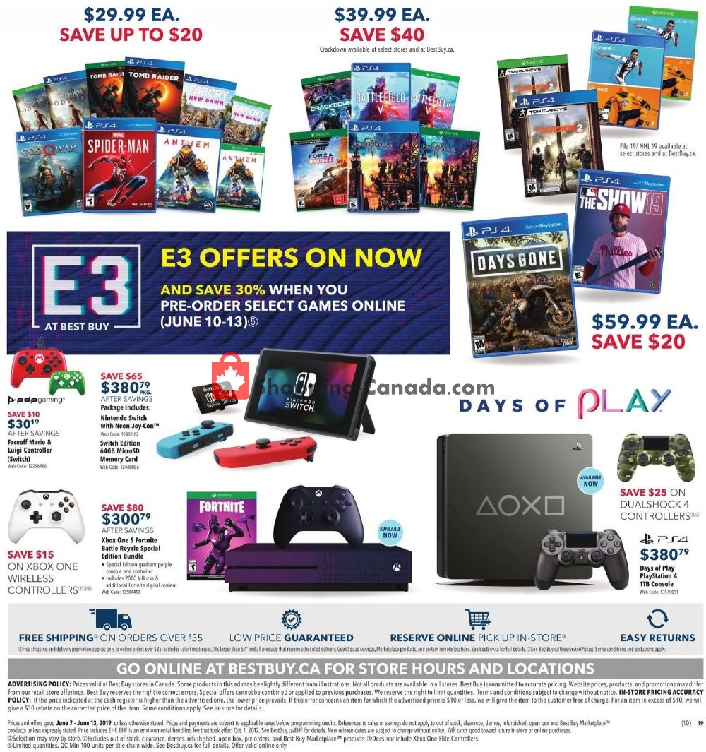 Best Buy flyer from Friday June 7, 2019 to Thursday June 13, 2019 - page 38