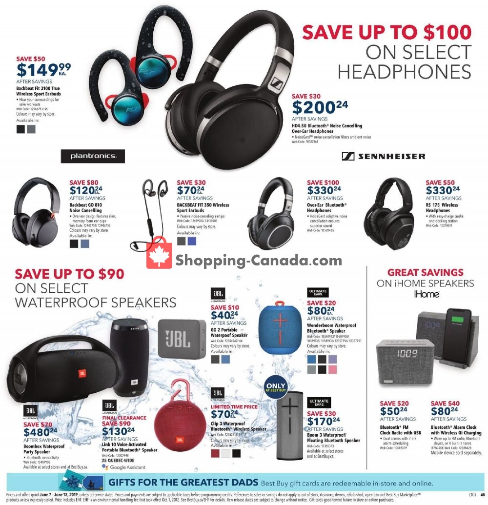 Best Buy flyer from Friday June 7, 2019 to Thursday June 13, 2019 - page 9