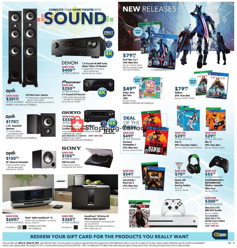Best Buy flyer from Friday March 8, 2019 to Thursday March 14, 2019 - page 25