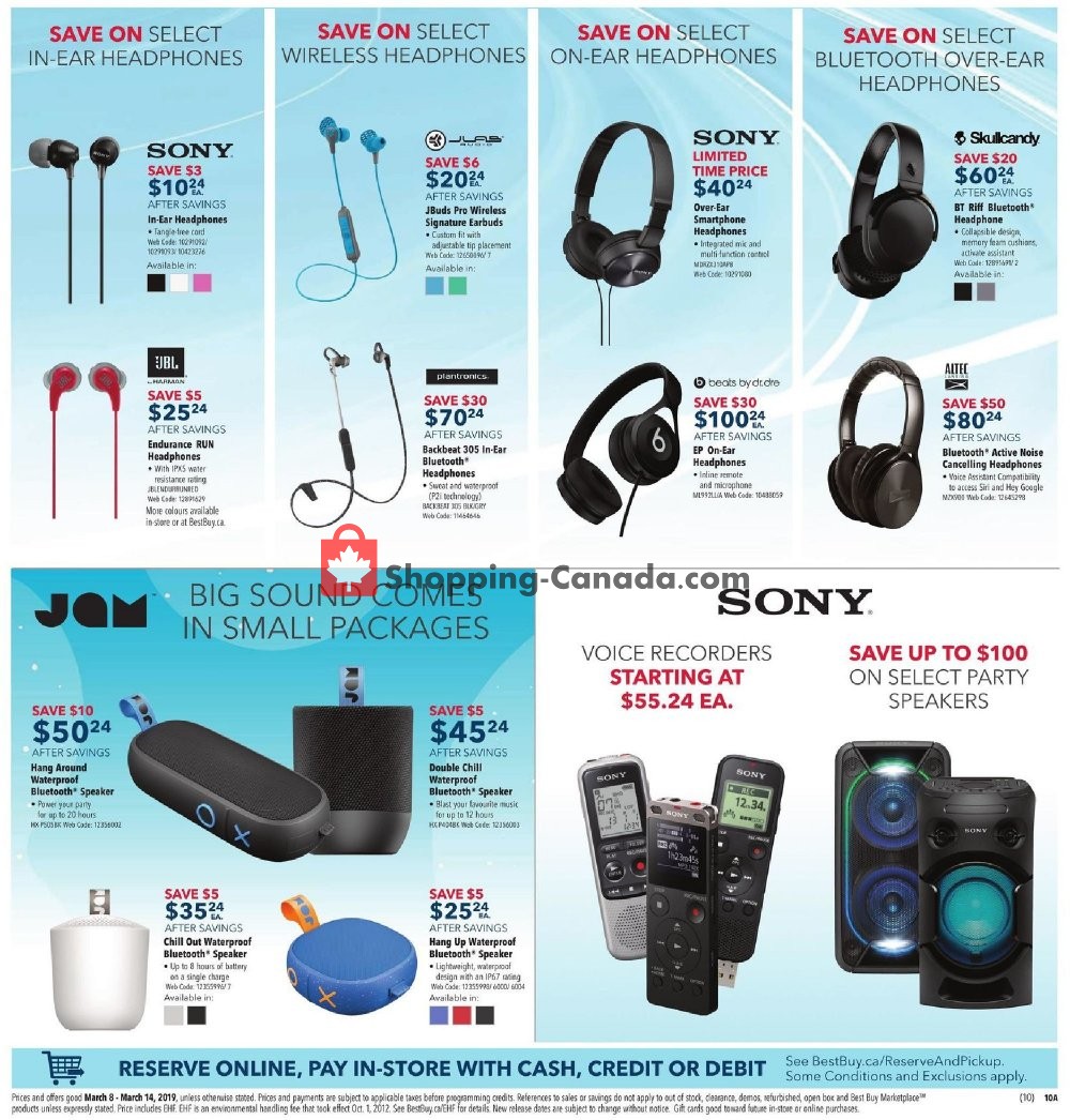 Best Buy flyer from Friday March 8, 2019 to Thursday March 14, 2019 - page 28