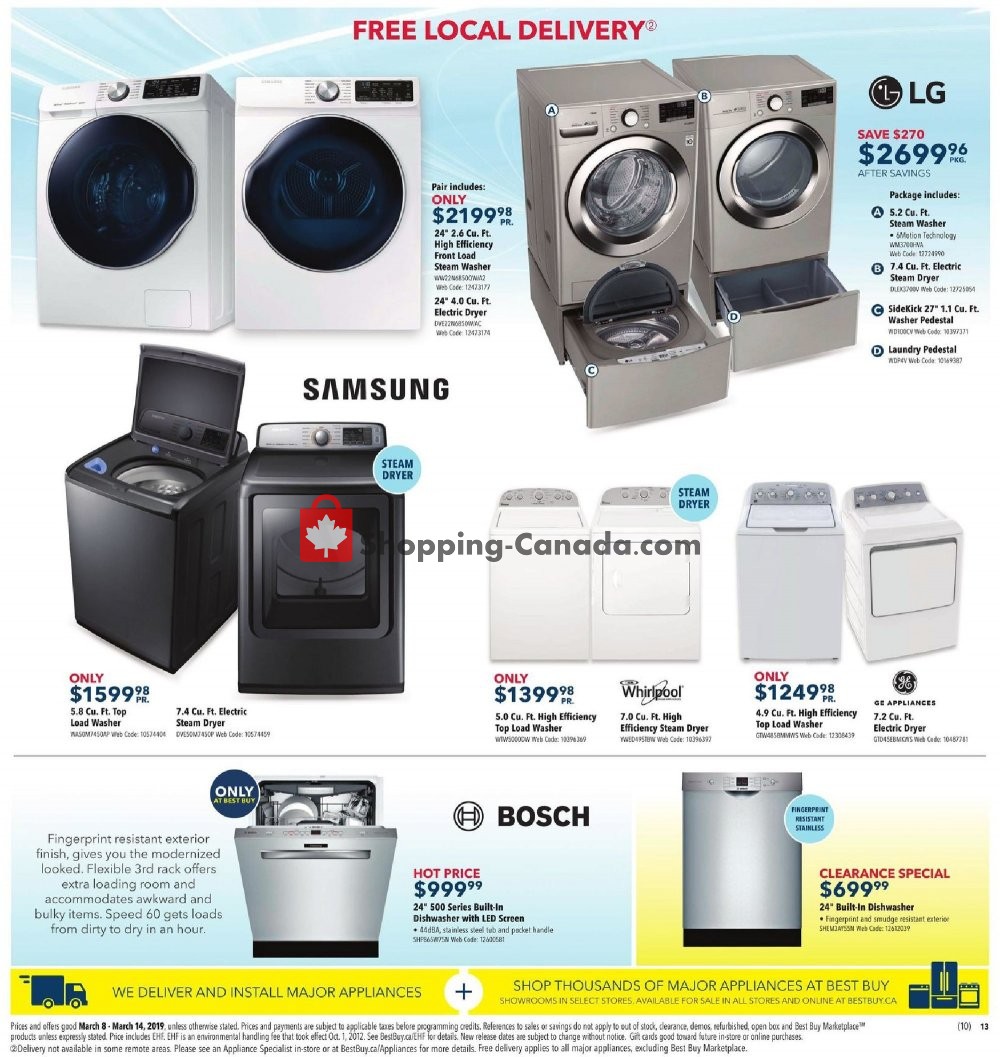 Best Buy flyer from Friday March 8, 2019 to Thursday March 14, 2019 - page 34