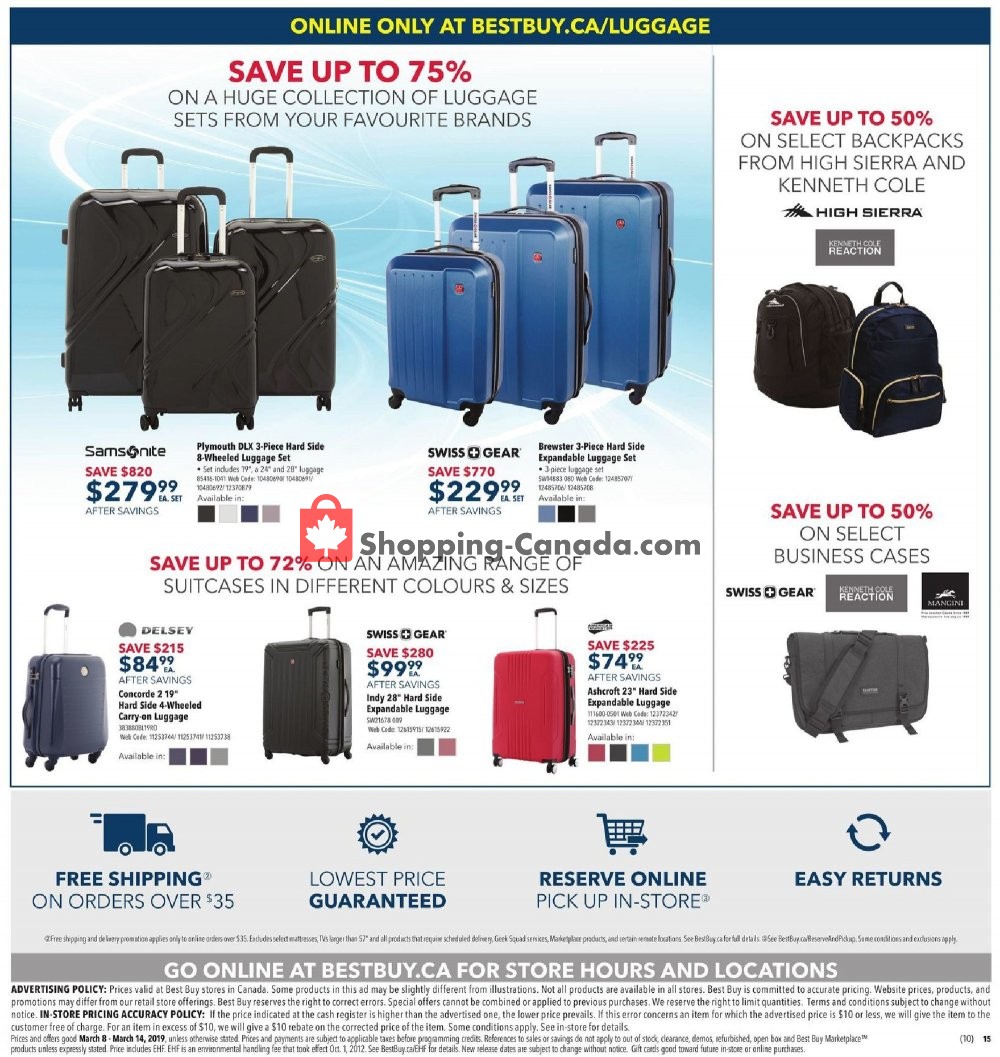 Best Buy flyer from Friday March 8, 2019 to Thursday March 14, 2019 - page 37