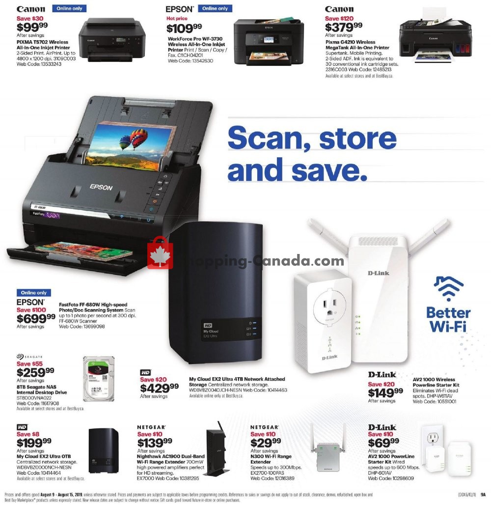 Best Buy flyer from Friday August 9, 2019 to Thursday August 15, 2019 - page 16
