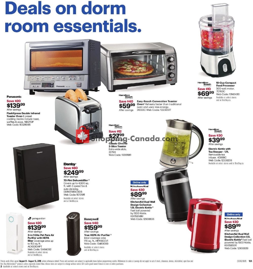 Best Buy flyer from Friday August 9, 2019 to Thursday August 15, 2019 - page 18