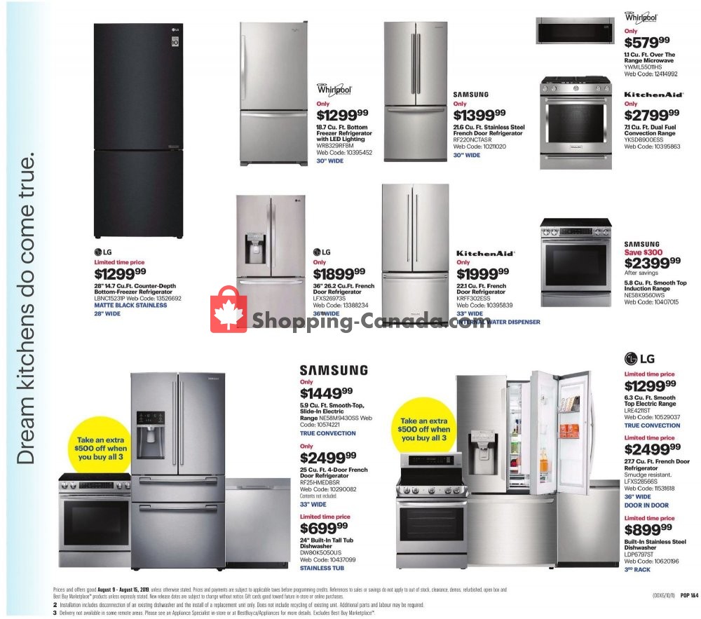 Best Buy flyer from Friday August 9, 2019 to Thursday August 15, 2019 - page 20