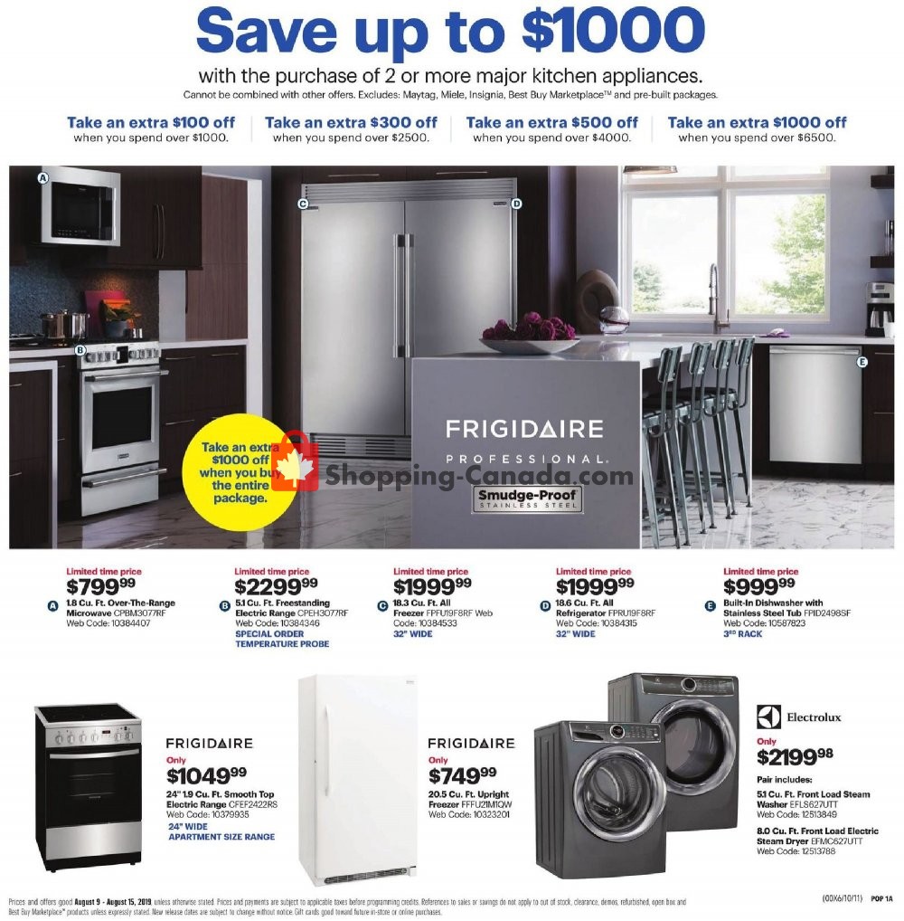 Best Buy flyer from Friday August 9, 2019 to Thursday August 15, 2019 - page 21