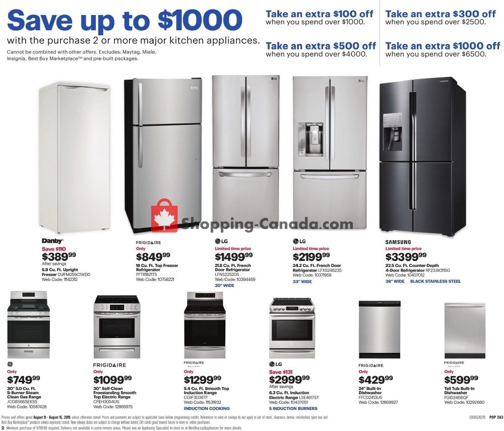 Best Buy flyer from Friday August 9, 2019 to Thursday August 15, 2019 - page 23