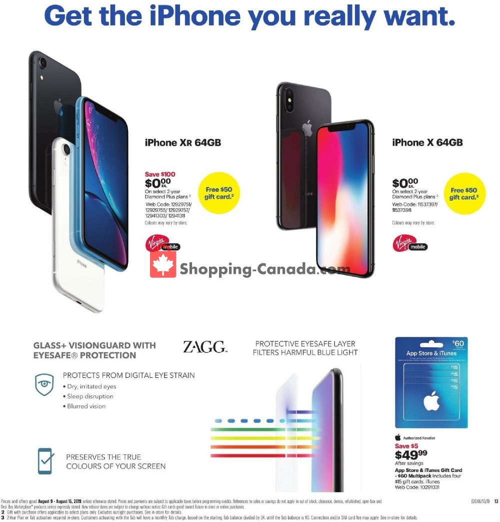 Best Buy flyer from Friday August 9, 2019 to Thursday August 15, 2019 - page 28