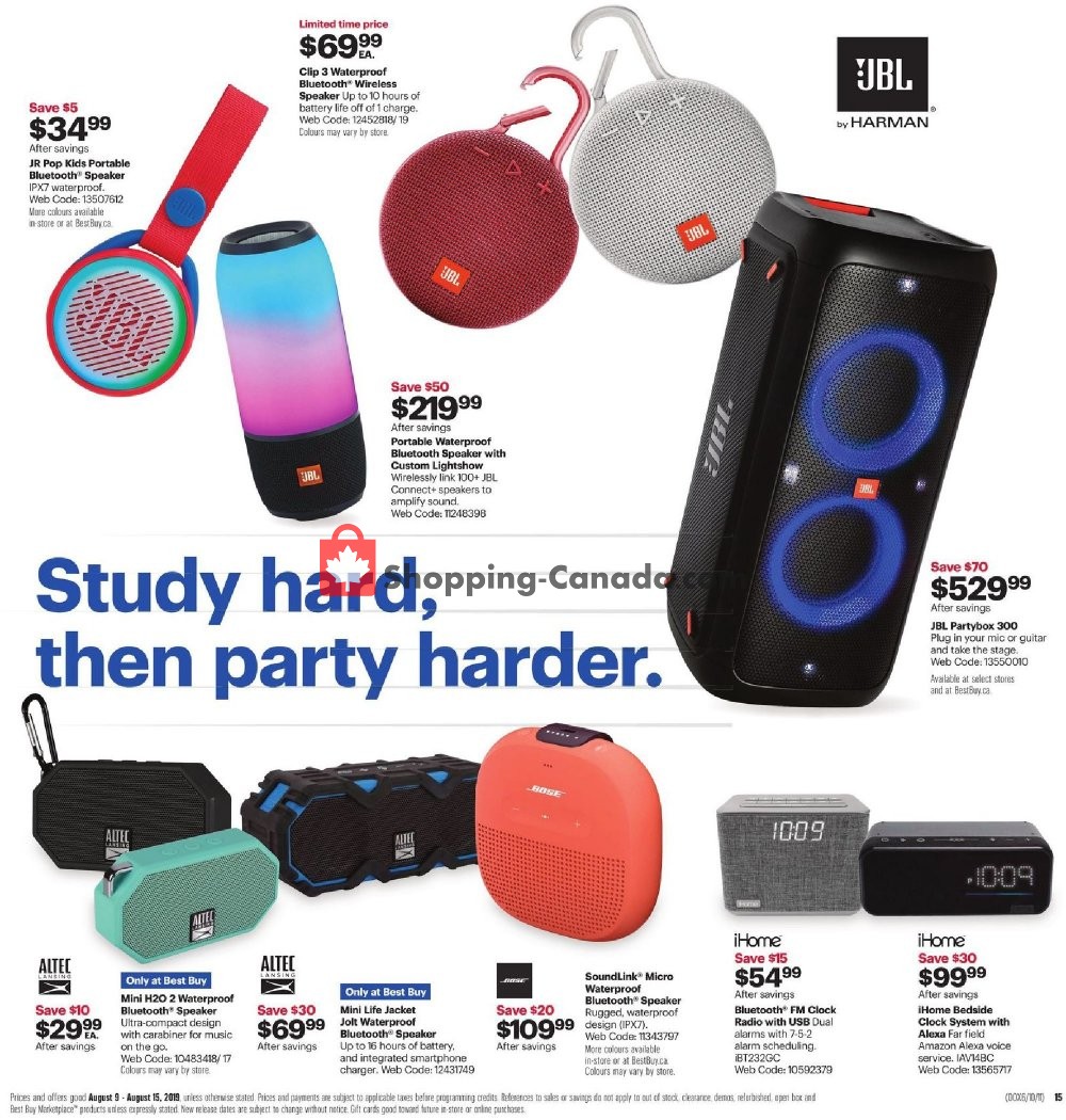 Best Buy flyer from Friday August 9, 2019 to Thursday August 15, 2019 - page 31