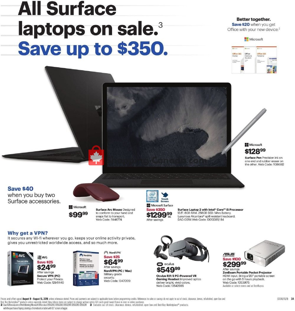 Best Buy flyer from Friday August 9, 2019 to Thursday August 15, 2019 - page 7