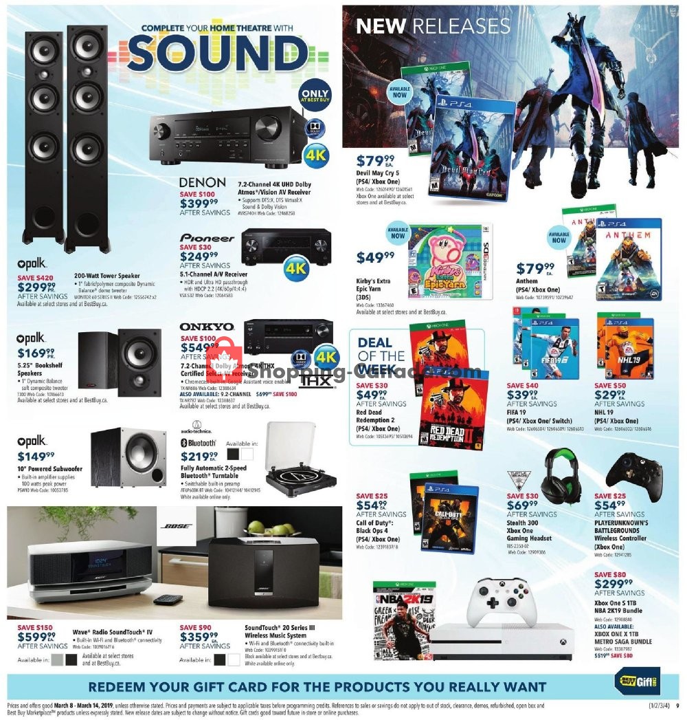 Best Buy flyer from Friday March 8, 2019 to Thursday March 14, 2019 - page 25