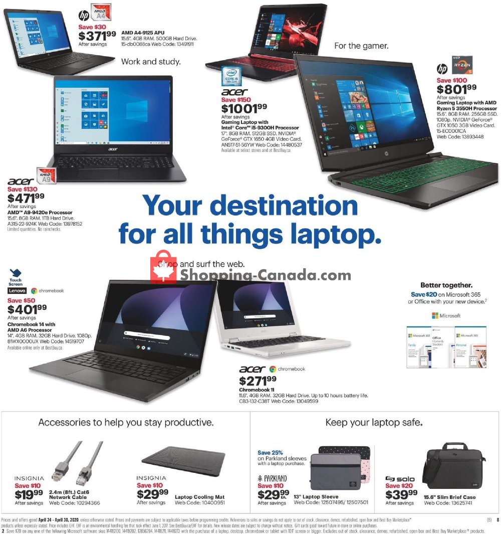 Best Buy flyer from Friday April 24, 2020 to Thursday April 30, 2020 - page 13