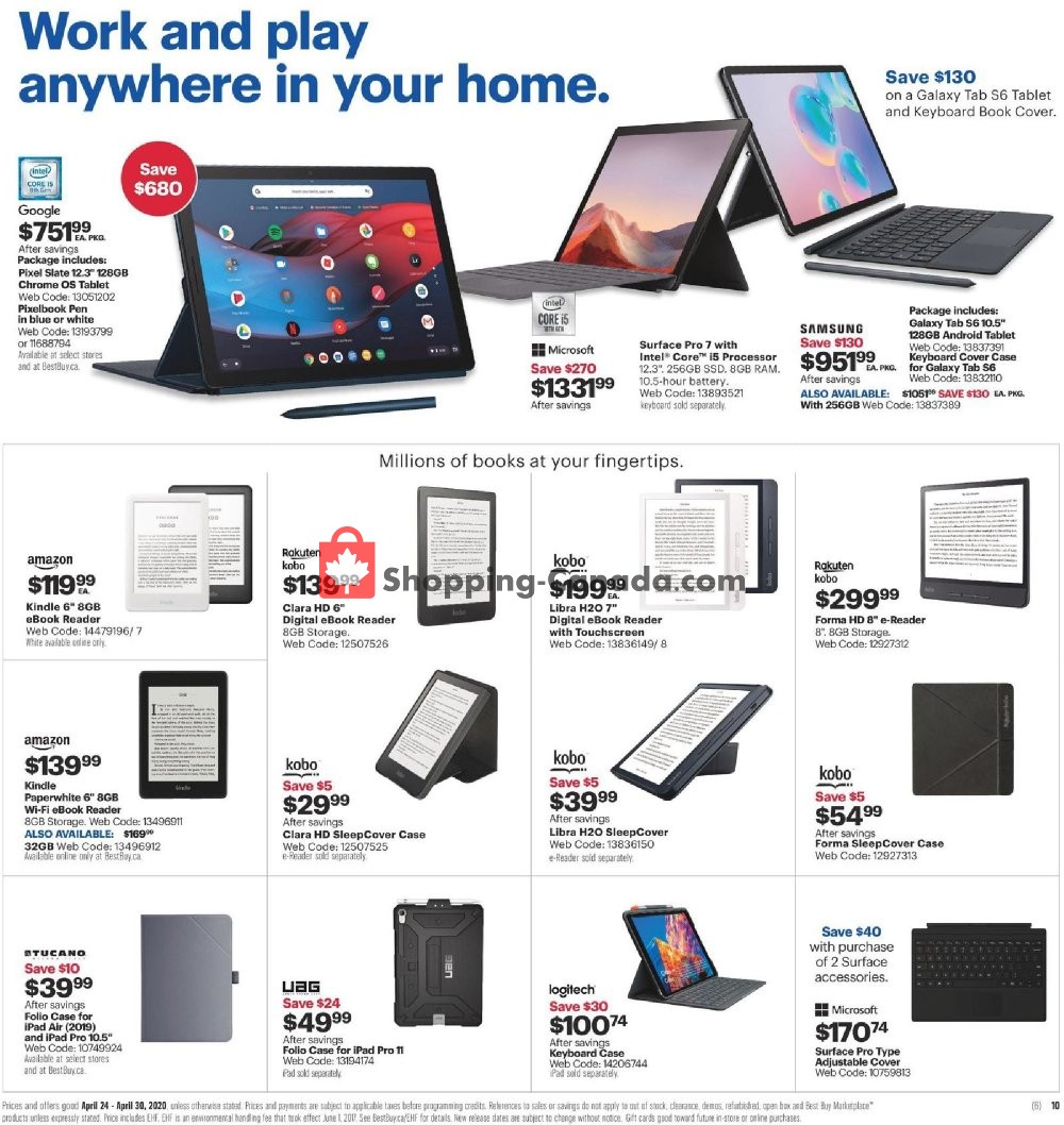 Best Buy flyer from Friday April 24, 2020 to Thursday April 30, 2020 - page 16