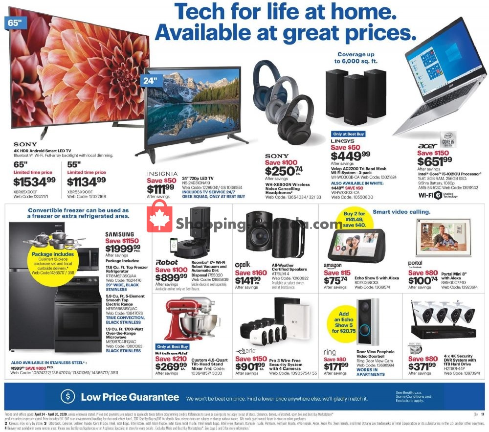 Best Buy flyer from Friday April 24, 2020 to Thursday April 30, 2020 - page 4