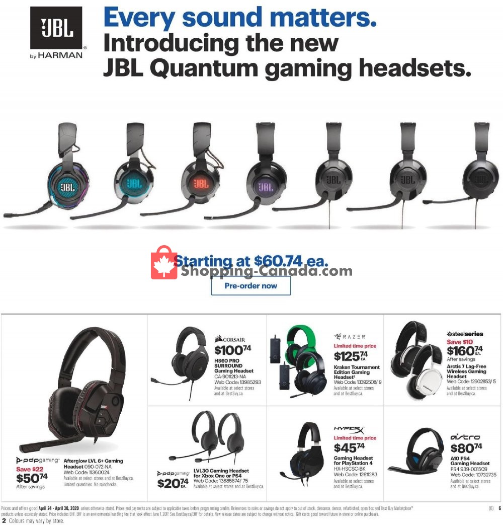 Best Buy flyer from Friday April 24, 2020 to Thursday April 30, 2020 - page 9