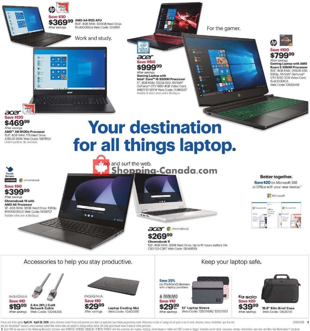 Best Buy flyer from Friday April 24, 2020 to Thursday April 30, 2020 - page 13
