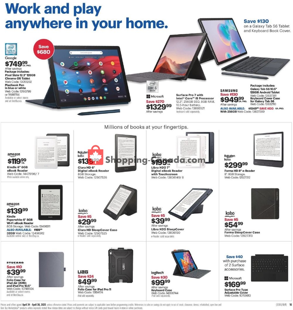 Best Buy flyer from Friday April 24, 2020 to Thursday April 30, 2020 - page 16