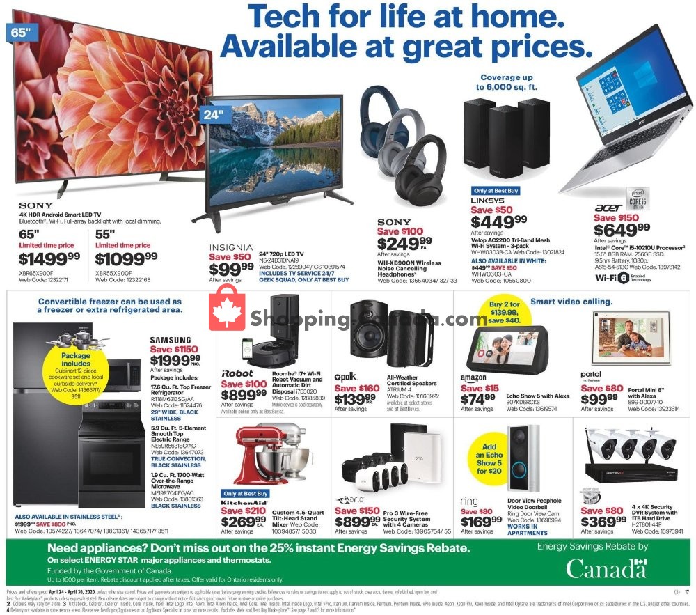 Best Buy flyer from Friday April 24, 2020 to Thursday April 30, 2020 - page 4