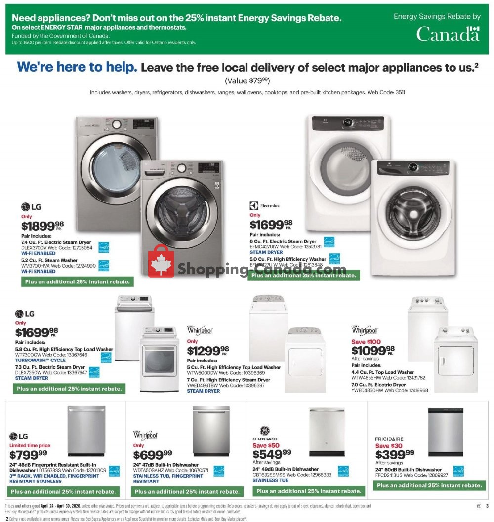 Best Buy flyer from Friday April 24, 2020 to Thursday April 30, 2020 - page 6