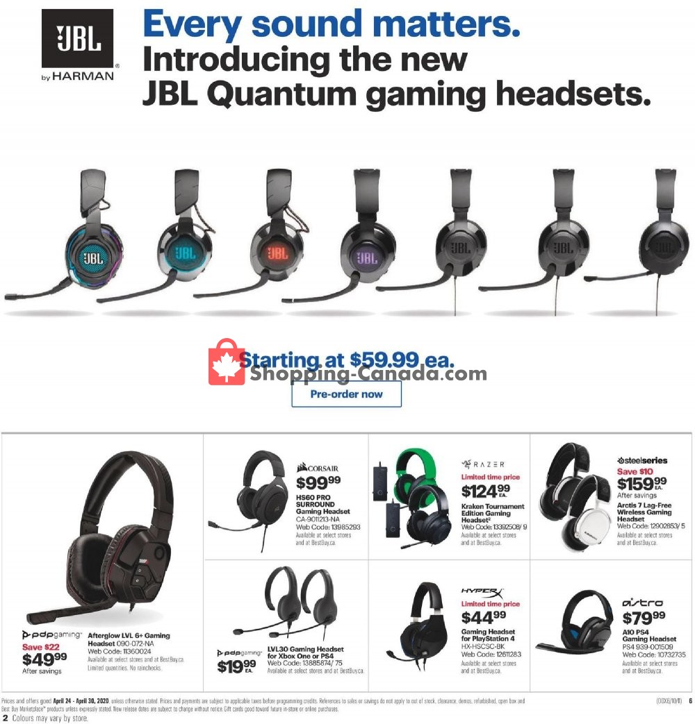 Best Buy flyer from Friday April 24, 2020 to Thursday April 30, 2020 - page 9