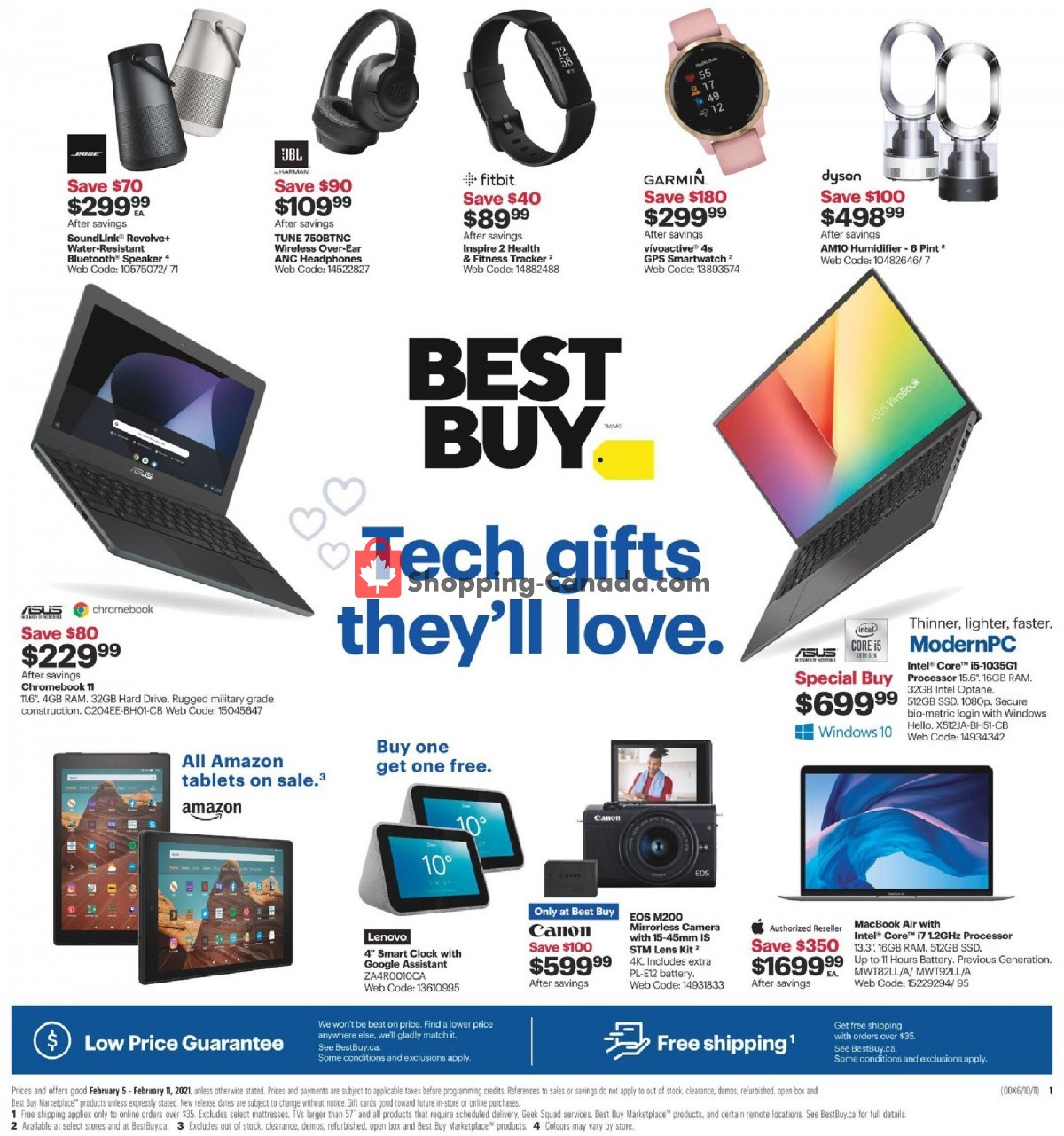 Best Buy Canada Flyer Tech Gifts They ll Love West February 5 