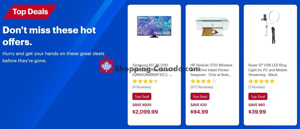 Best Buy flyer from Friday January 20, 2023 to Thursday January 26, 2023 - page 1