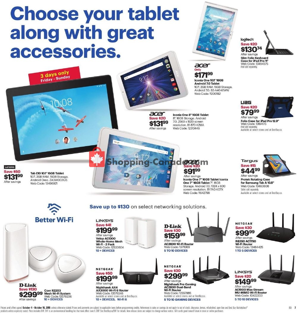 Best Buy flyer from Friday October 4, 2019 to Thursday October 10, 2019 - page 19