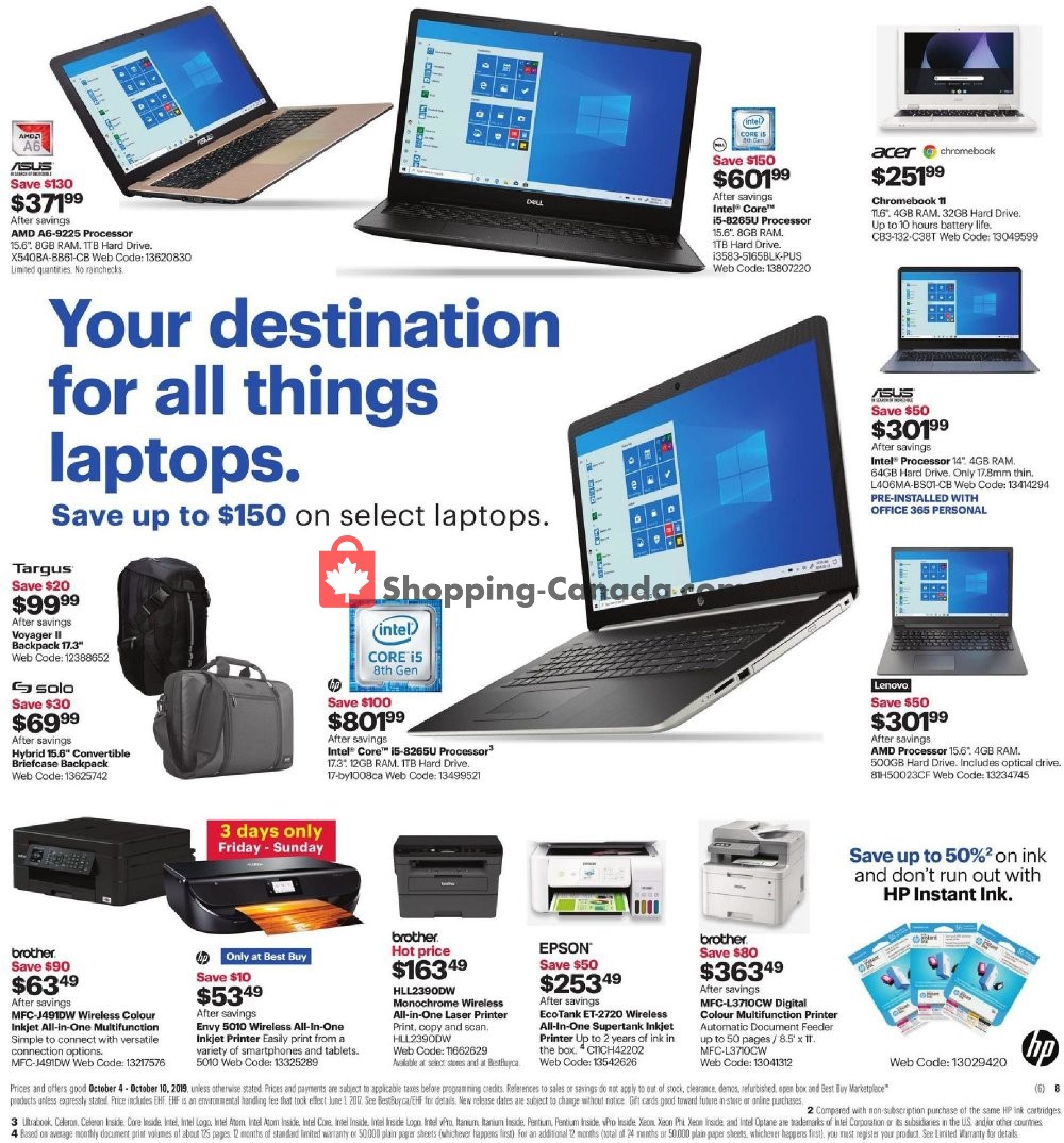 Best Buy flyer from Friday October 4, 2019 to Thursday October 10, 2019 - page 21