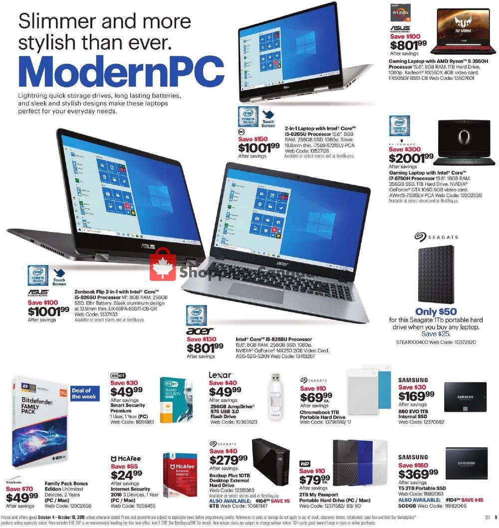 Best Buy flyer from Friday October 4, 2019 to Thursday October 10, 2019 - page 22