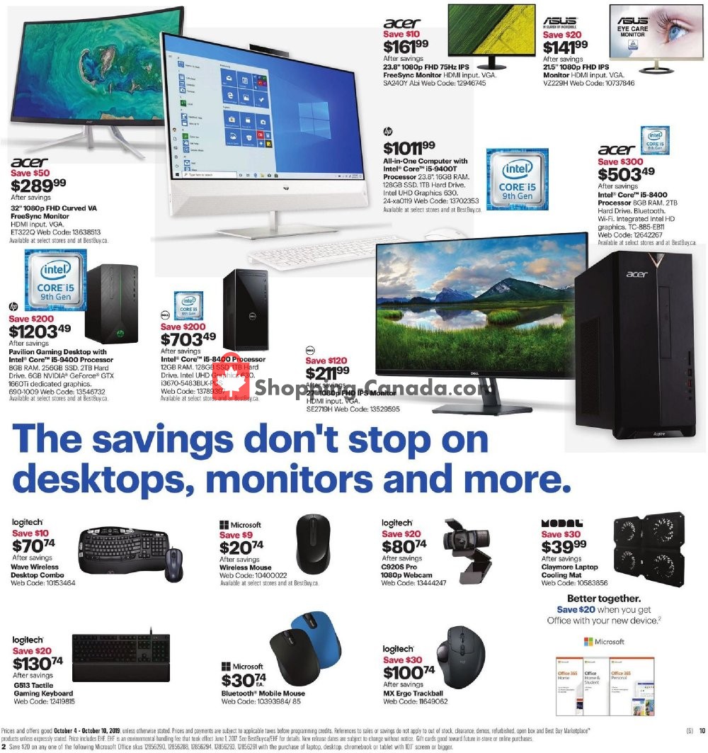 Best Buy flyer from Friday October 4, 2019 to Thursday October 10, 2019 - page 25