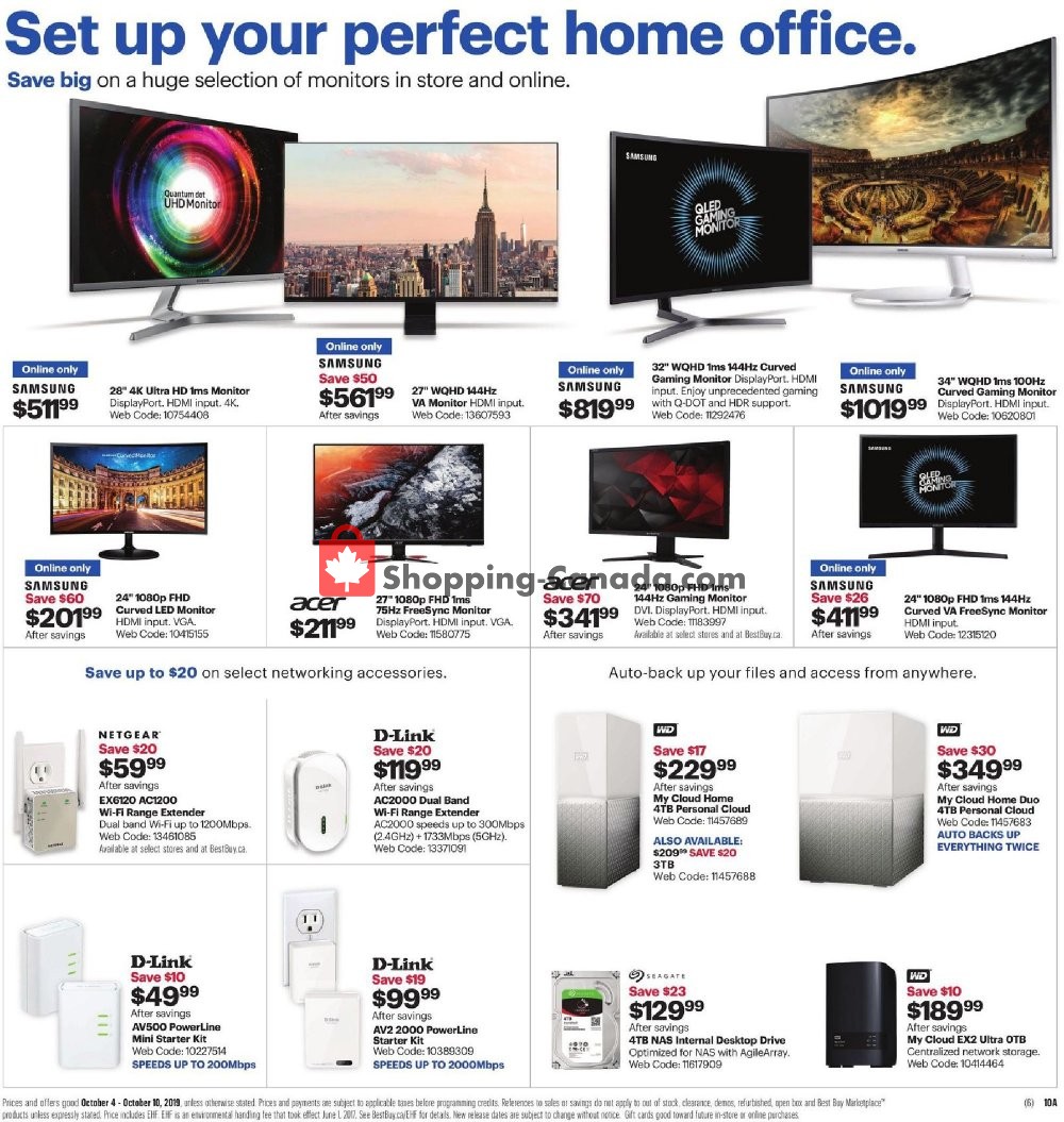 Best Buy flyer from Friday October 4, 2019 to Thursday October 10, 2019 - page 26