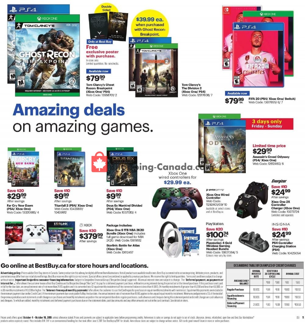 Best Buy flyer from Friday October 4, 2019 to Thursday October 10, 2019 - page 27