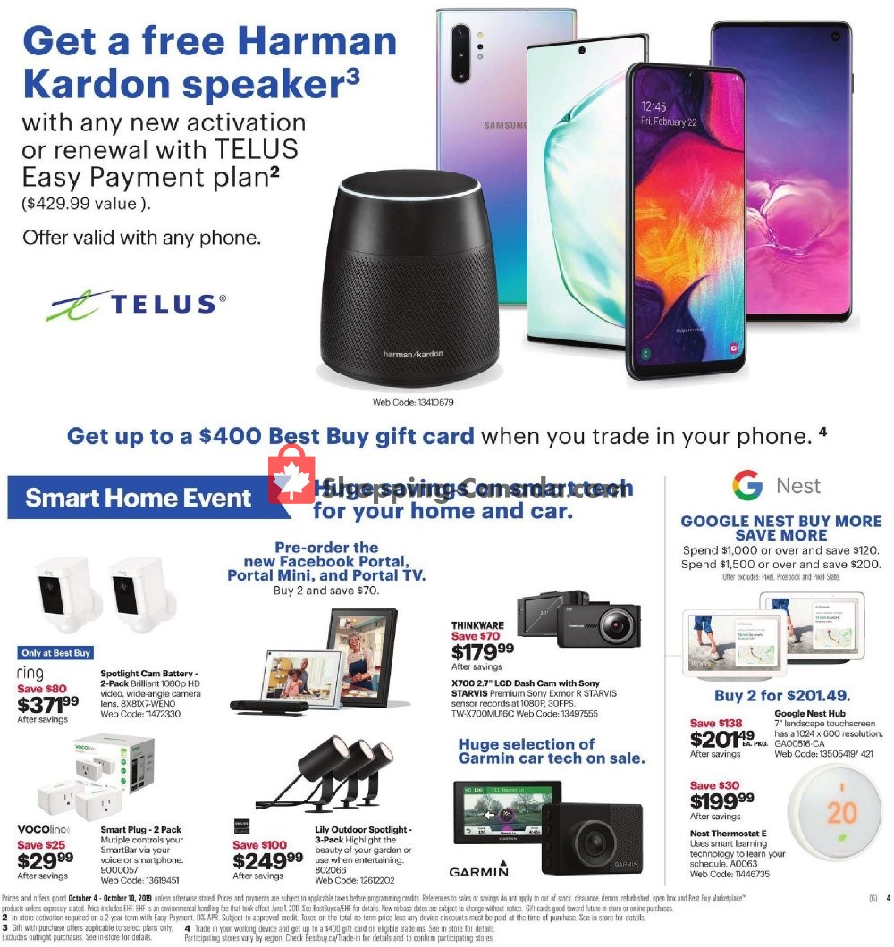 Best Buy flyer from Friday October 4, 2019 to Thursday October 10, 2019 - page 9