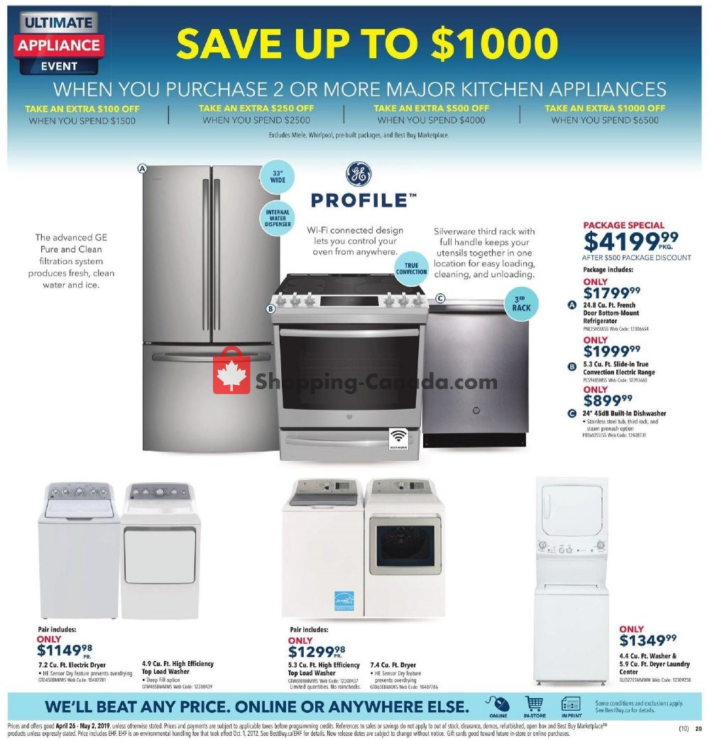 Best Buy flyer from Friday April 26, 2019 to Thursday May 2, 2019 - page 3