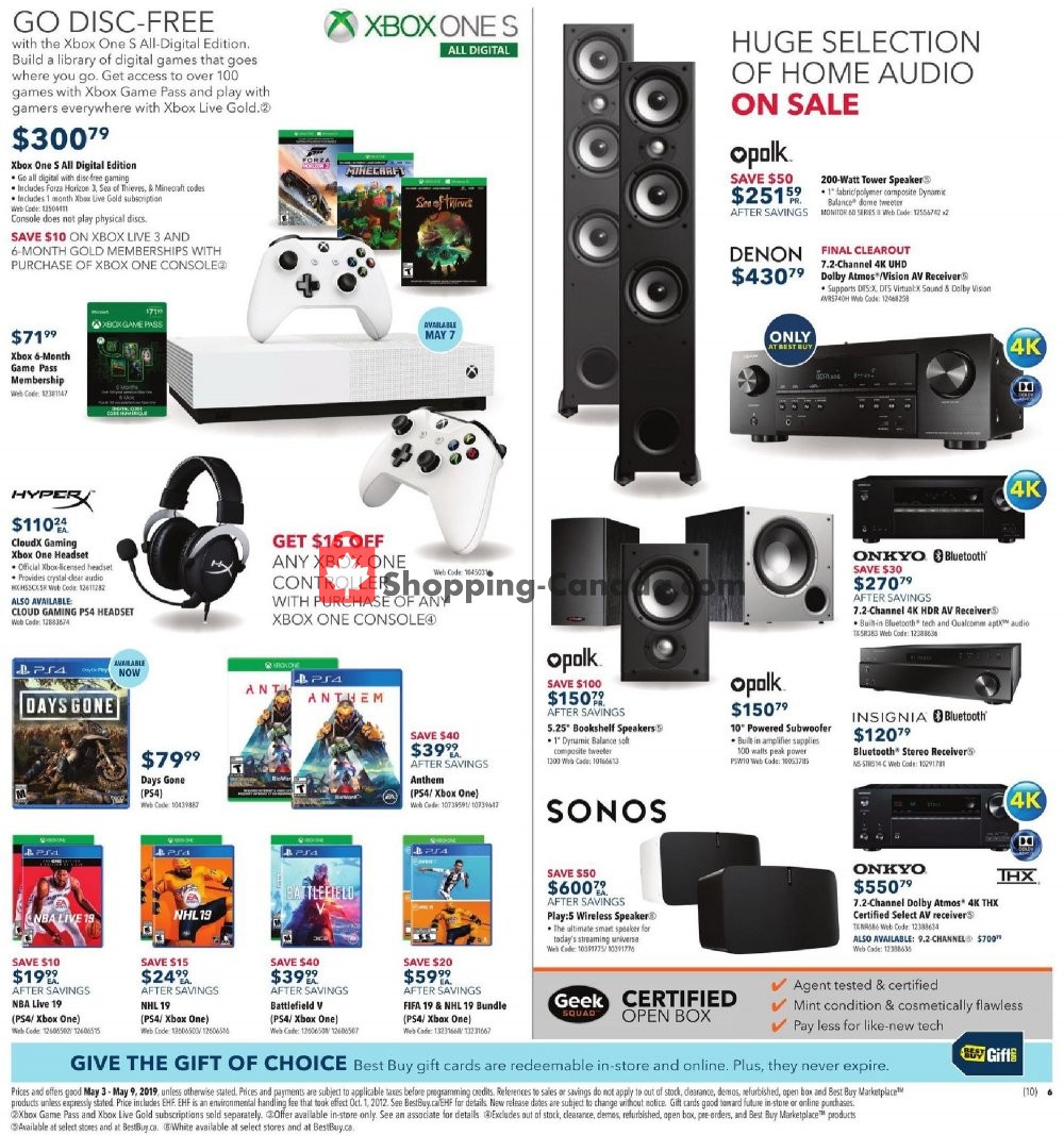Best Buy flyer from Friday May 3, 2019 to Thursday May 9, 2019 - page 13