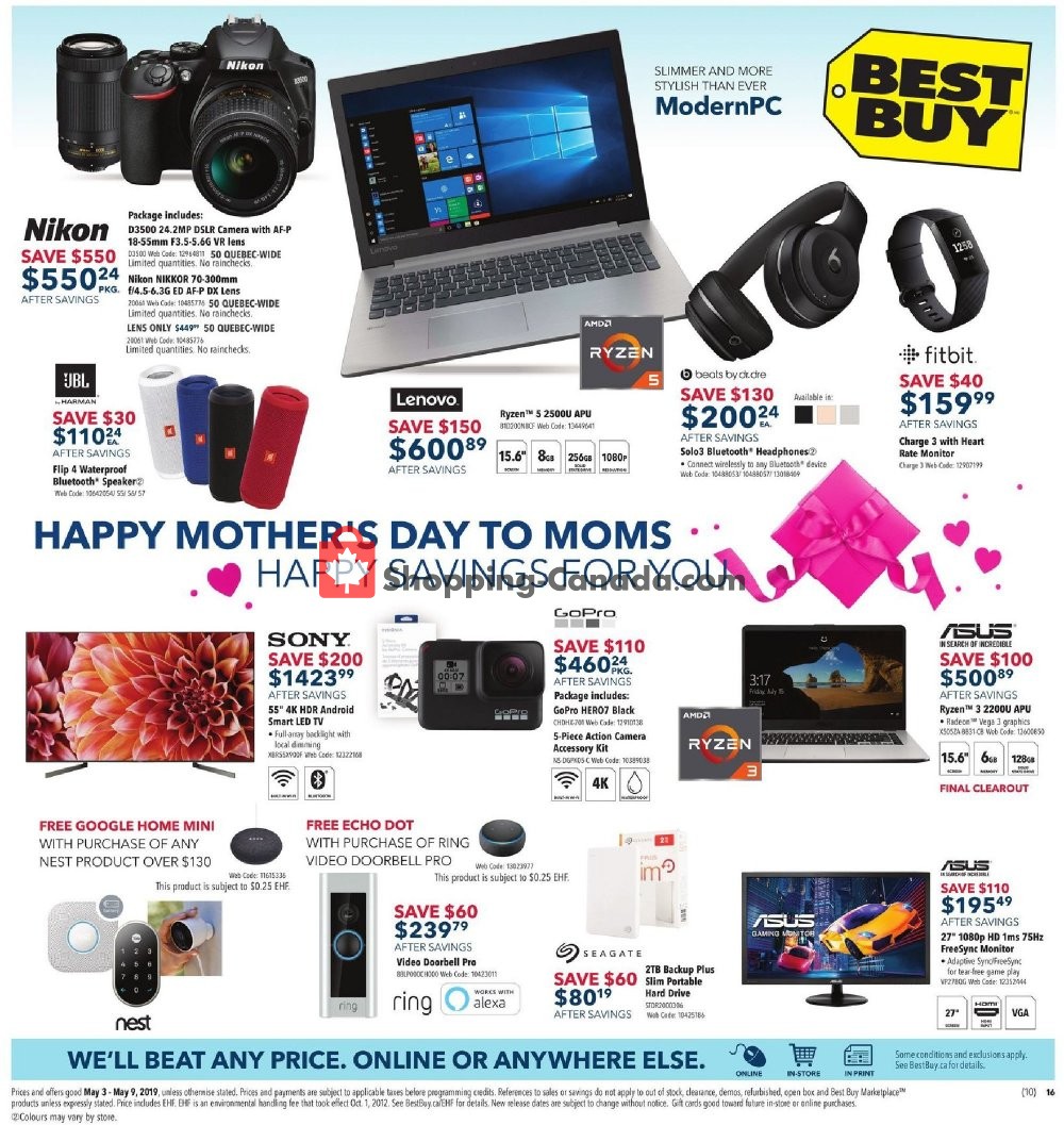 Best Buy flyer from Friday May 3, 2019 to Thursday May 9, 2019 - page 34