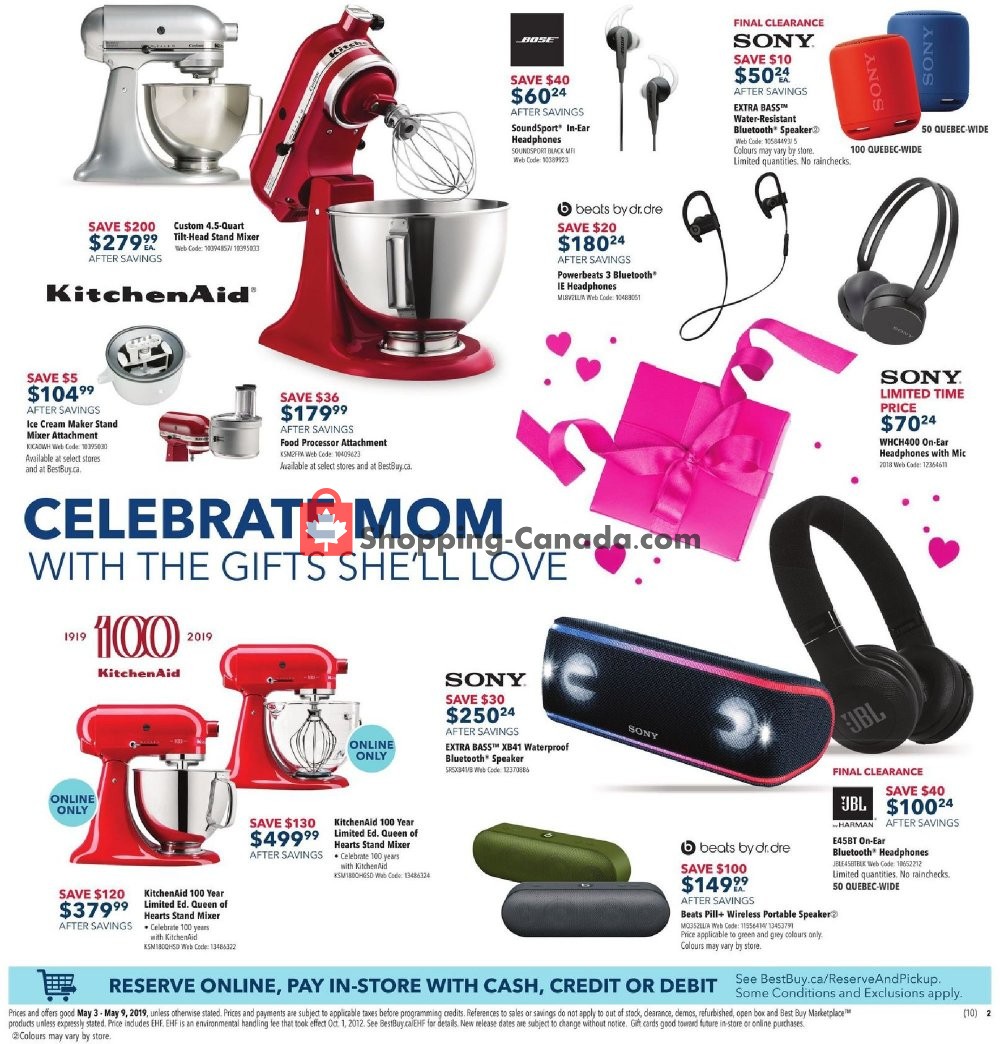 Best Buy flyer from Friday May 3, 2019 to Thursday May 9, 2019 - page 4