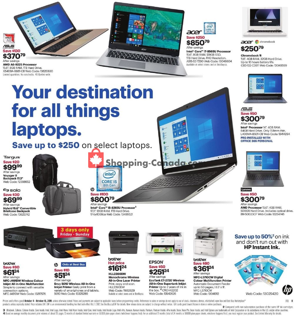 Best Buy flyer from Friday October 4, 2019 to Thursday October 10, 2019 - page 21