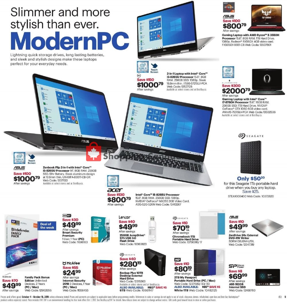 Best Buy flyer from Friday October 4, 2019 to Thursday October 10, 2019 - page 22