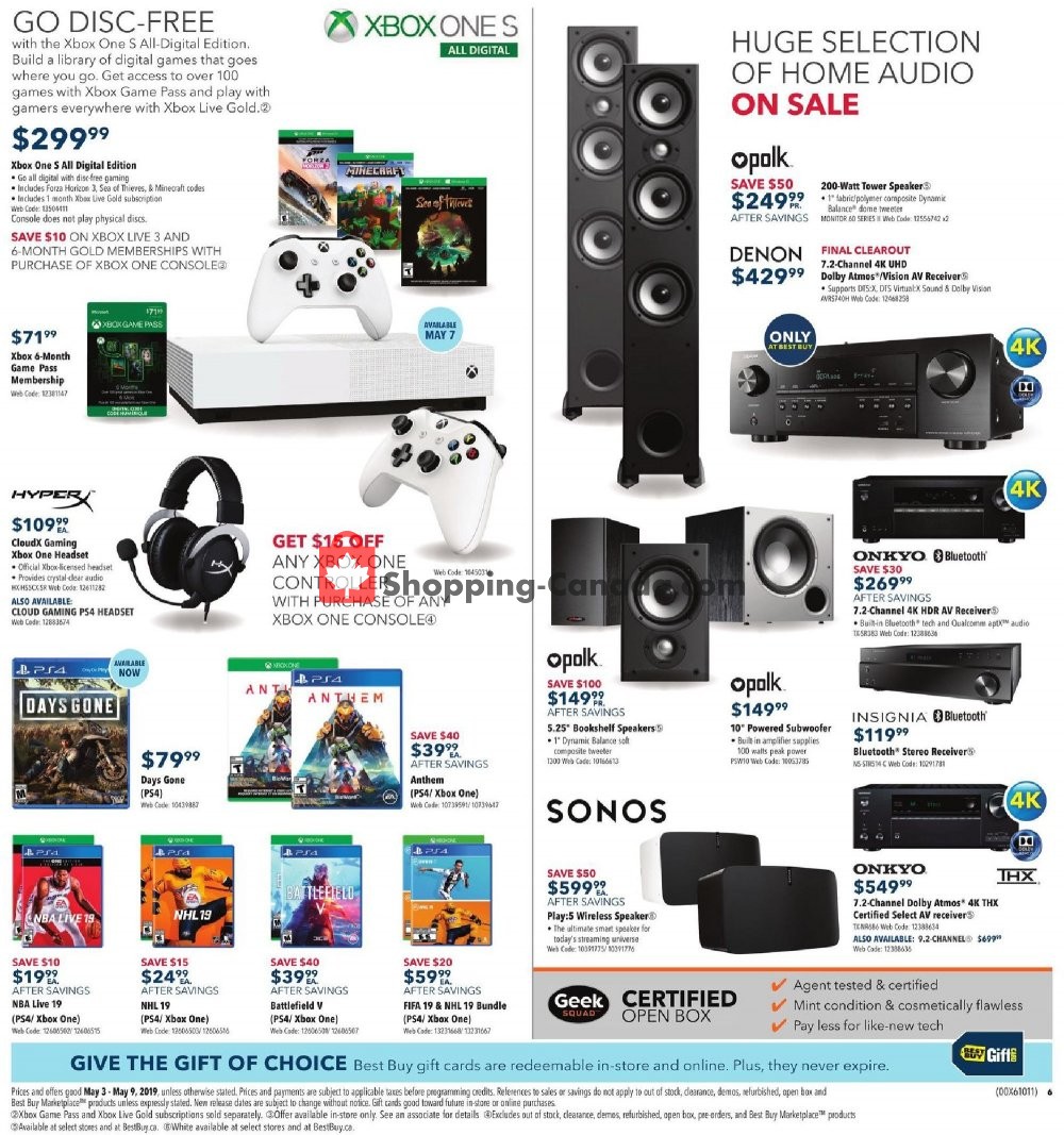 Best Buy flyer from Friday May 3, 2019 to Thursday May 9, 2019 - page 13